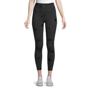 NANETTE LEPORE PLAY Tonal Star Leggings Black Size M